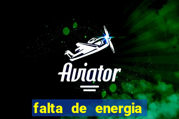 falta de energia em caucaia